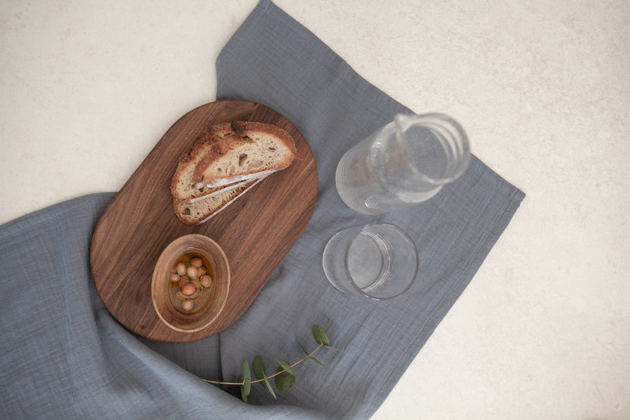 Lacivert Müslin Peçete