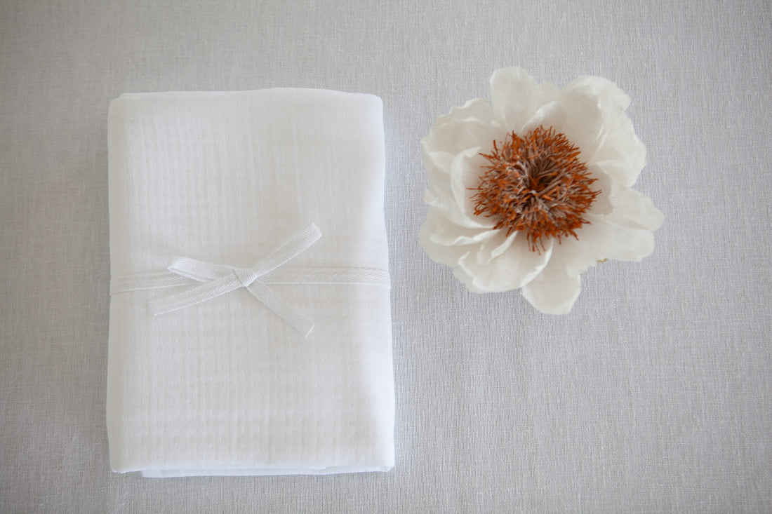 Beyaz Müslin Yastık Kılıfı 2’li Set