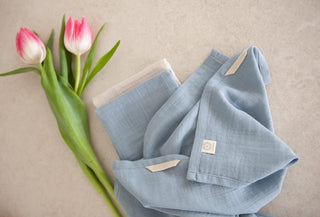 Açık Mavi Müslin Peçete