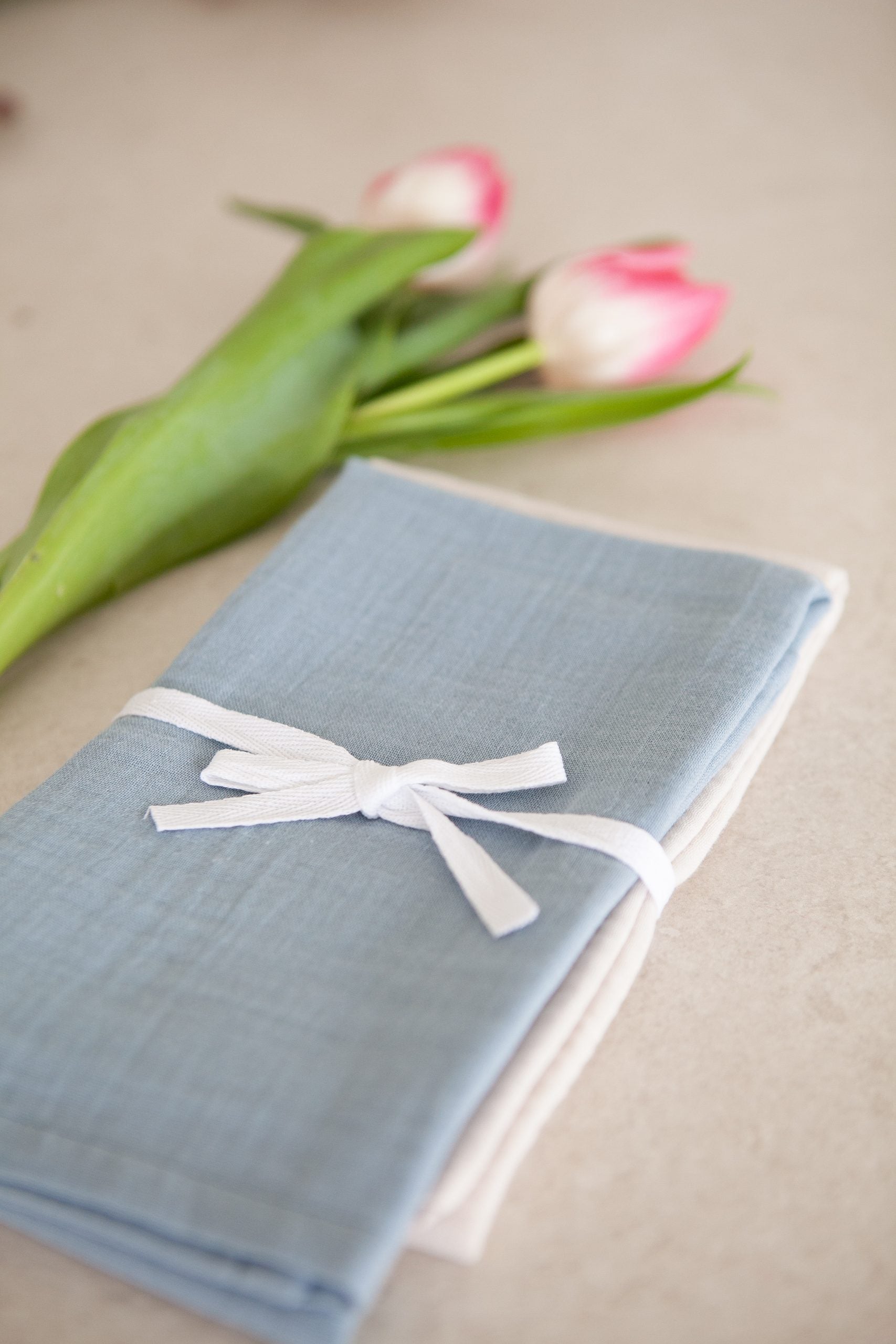 Açık Mavi Müslin Peçete