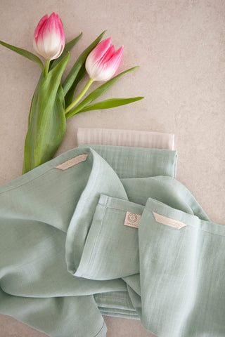 Açık Yeşil Müslin Peçete