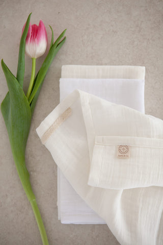 Kırık Beyaz Müslin Peçete