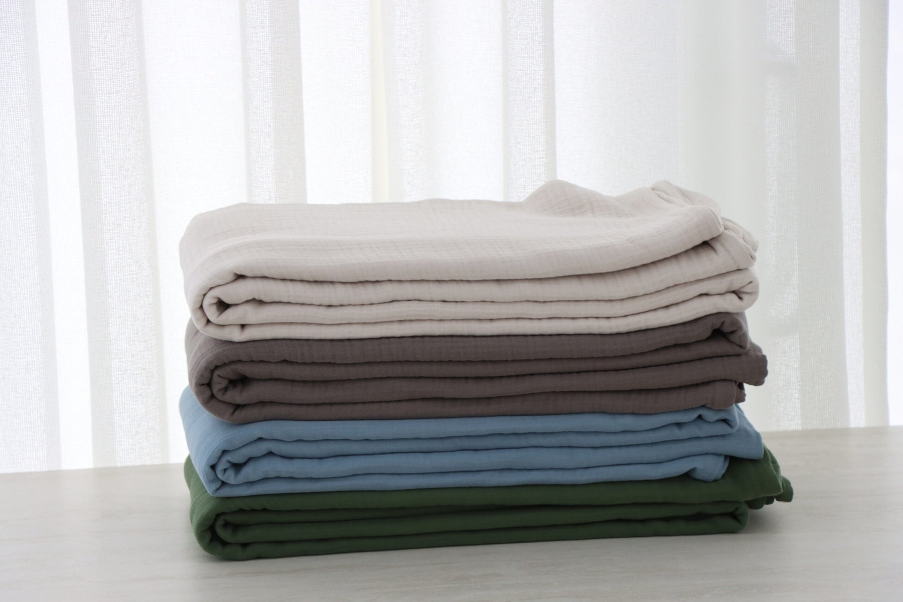 Mavi Müslin Nevresim Seti