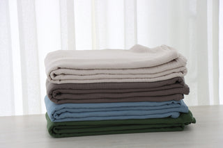 Mavi Müslin Nevresim Seti