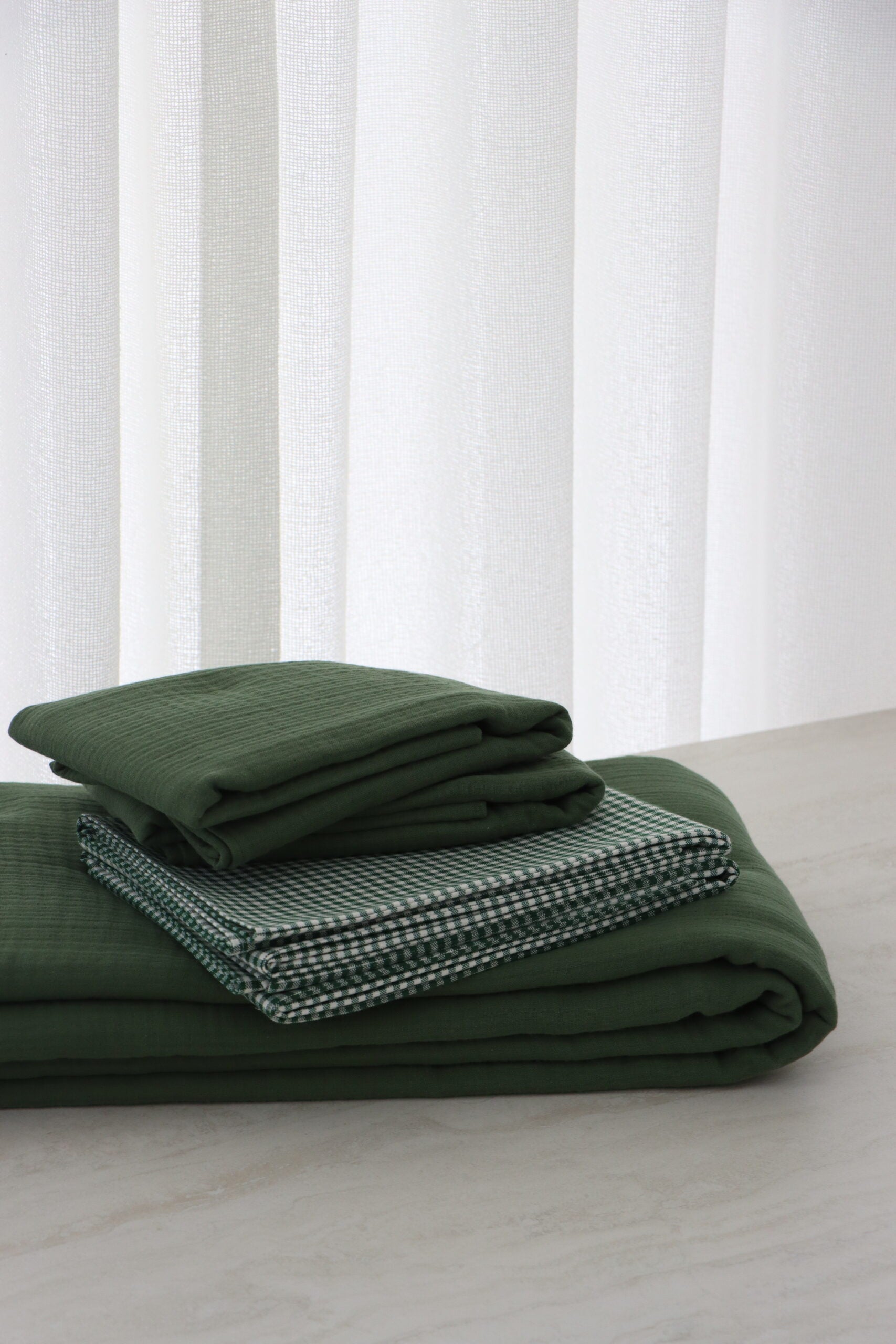 Yeşil Müslin Nevresim Seti