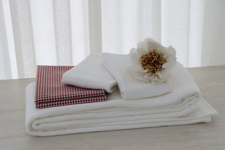 Dört Katlı Beyaz Renk Müslin Pike