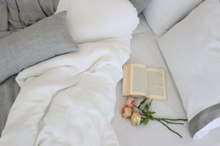 Beyaz Müslin Nevresim Seti