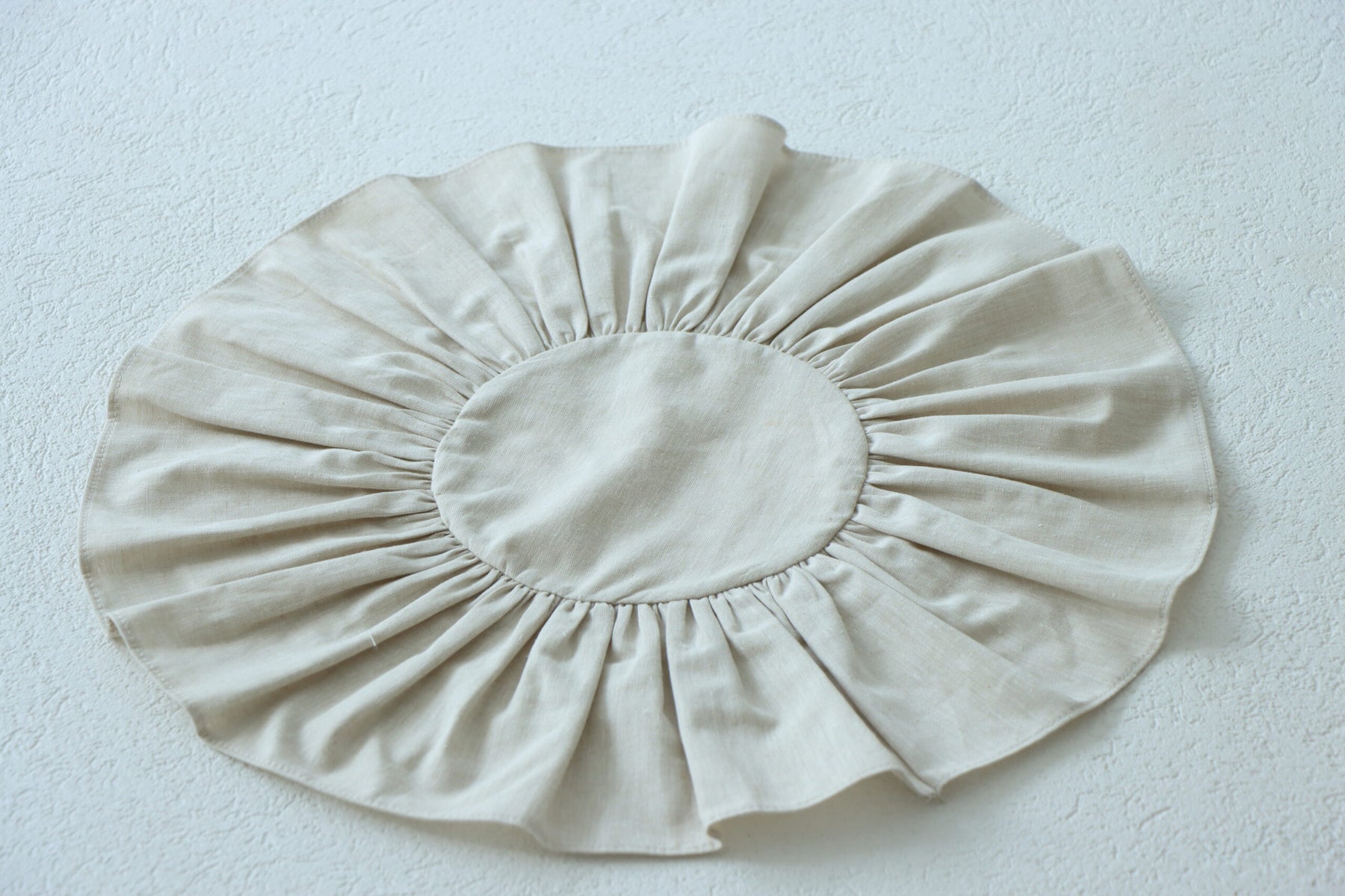 Vizon Renk Fırfırlı Amerikan Servis