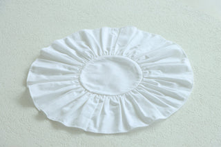 Beyaz Renk Fırfırlı Amerikan Servis