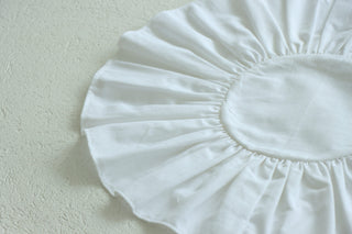 Beyaz Renk Fırfırlı Amerikan Servis