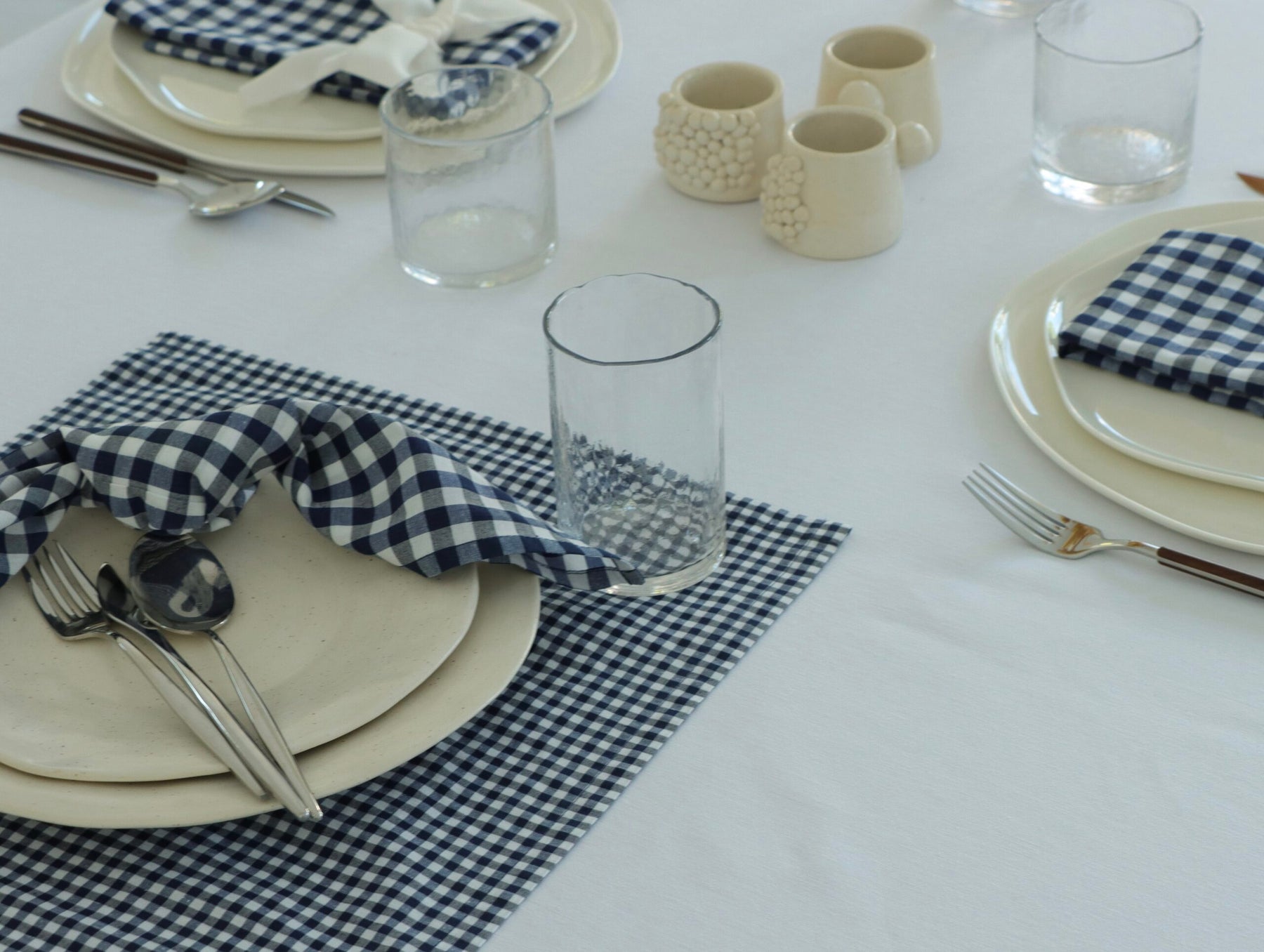 Mavi Pötikare Peçete 2’li Set