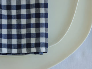 Mavi Pötikare Peçete 2’li Set